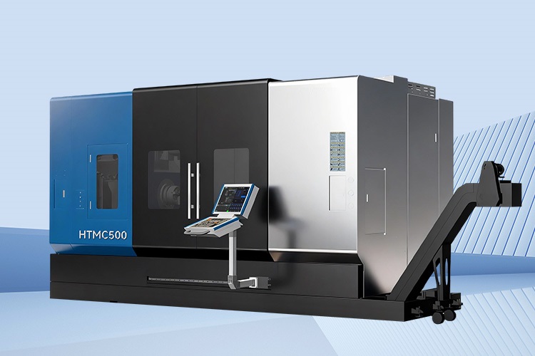 HTMC500 5 Eksenli Torna-Freze Merkezi
