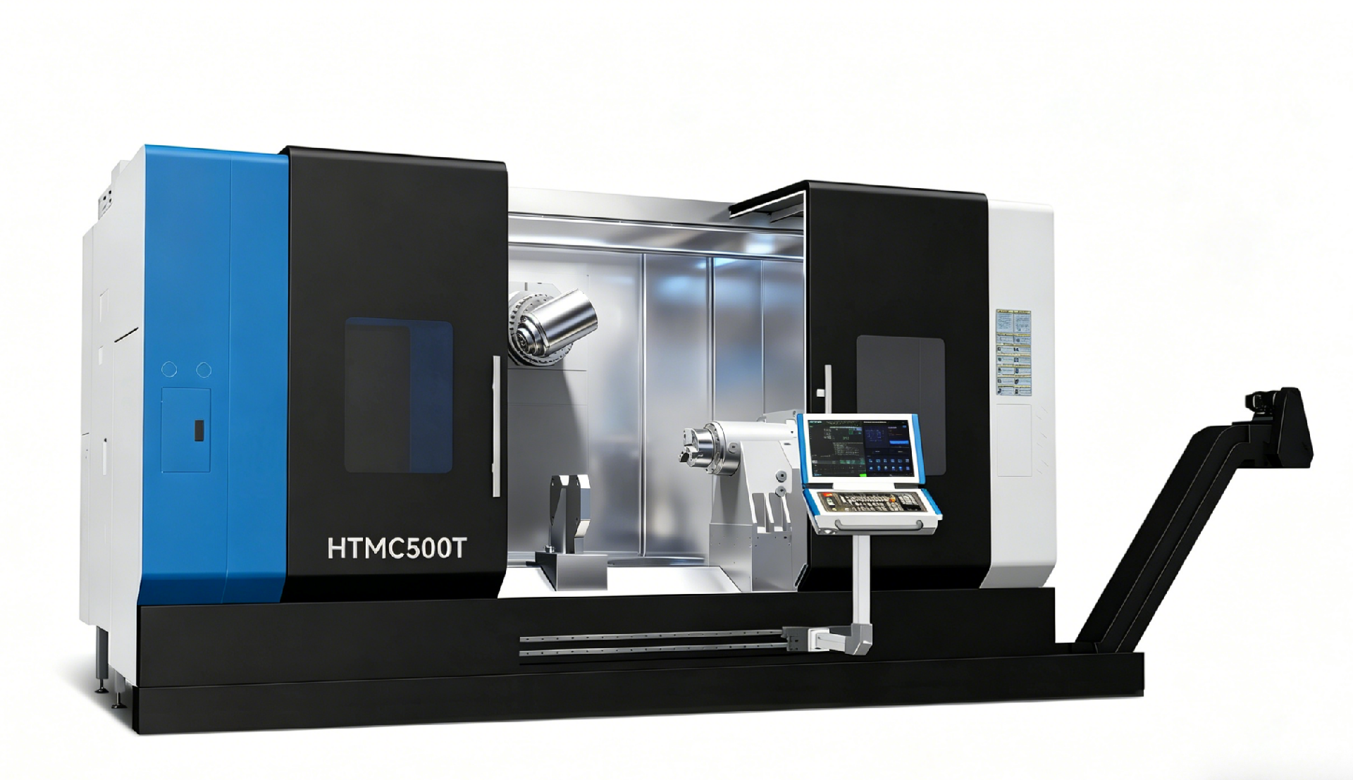 HTMC500T CNC 5 Eksenli Torna-Freze Merkezi