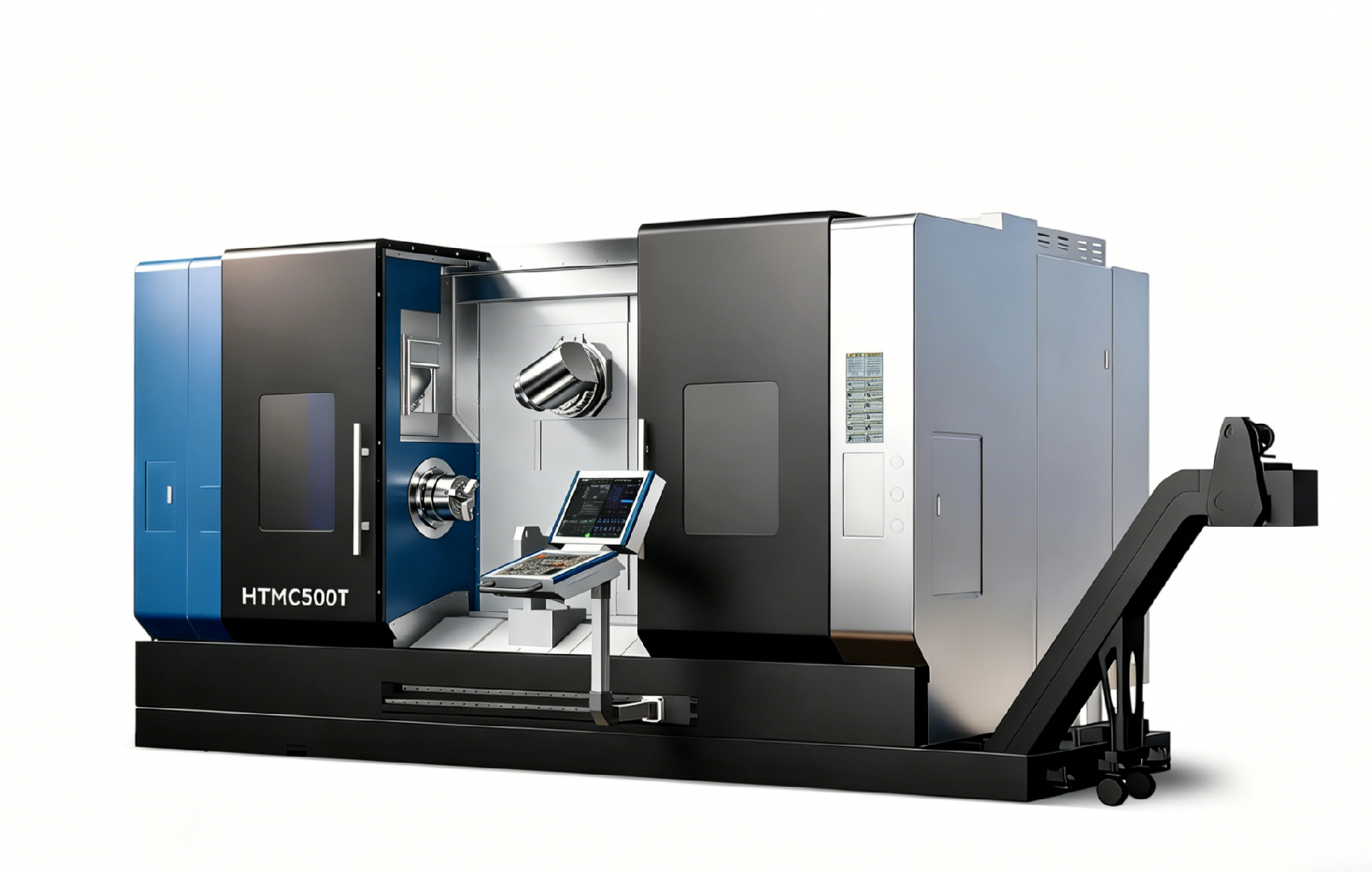 HTMC500T CNC 5 Eksenli Torna-Freze Merkezi