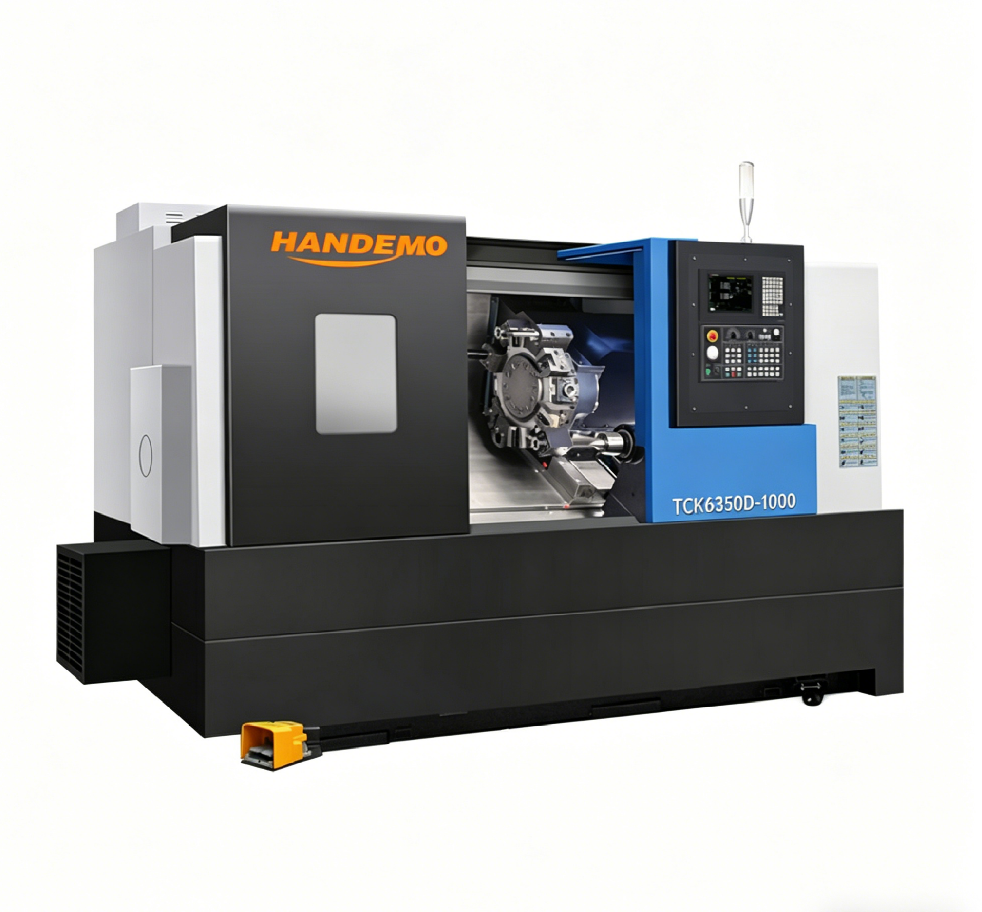 TCK6350D CNC Eğimli Yataklı Torna