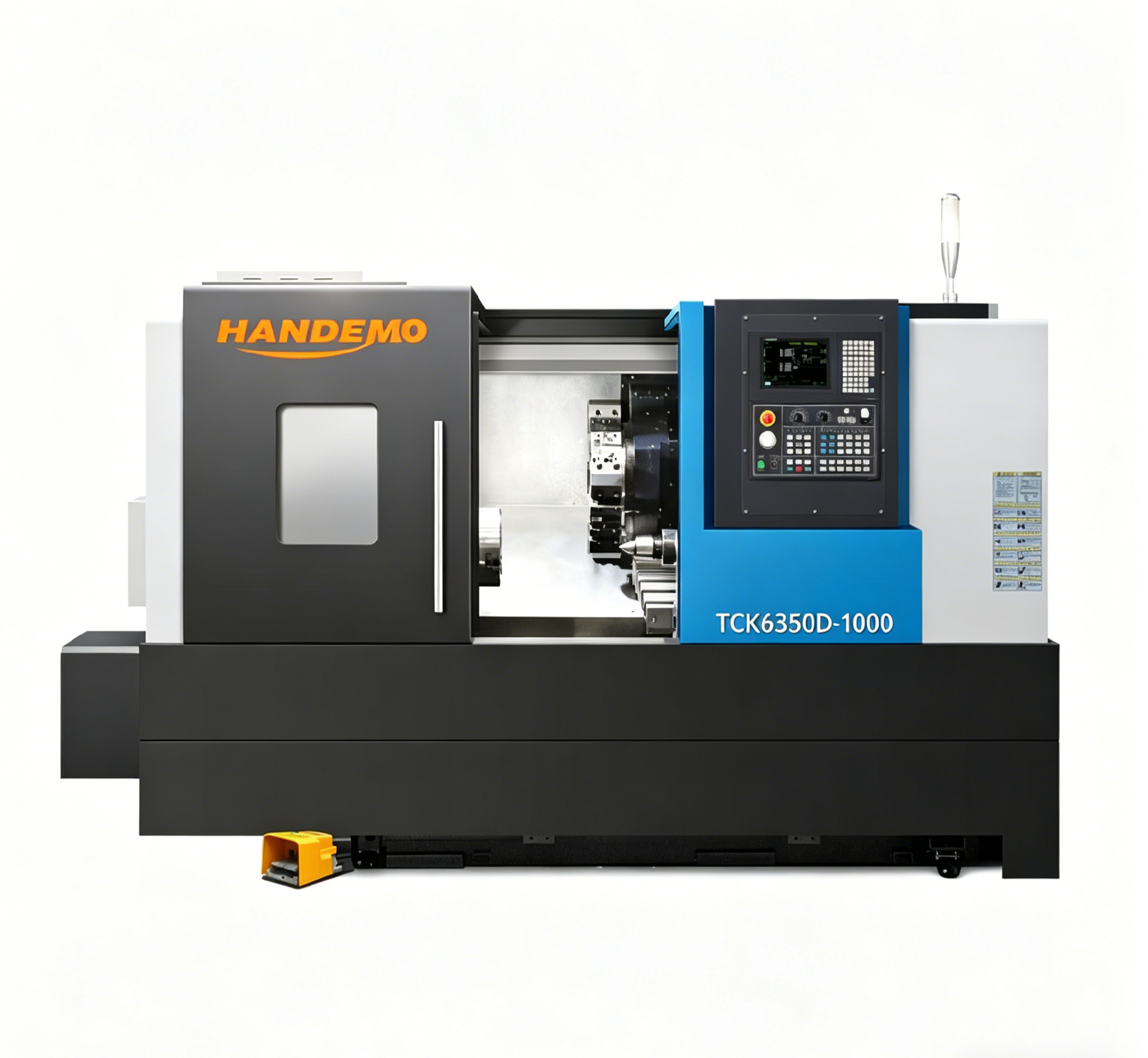 TCK6350D CNC Eğimli Yataklı Torna