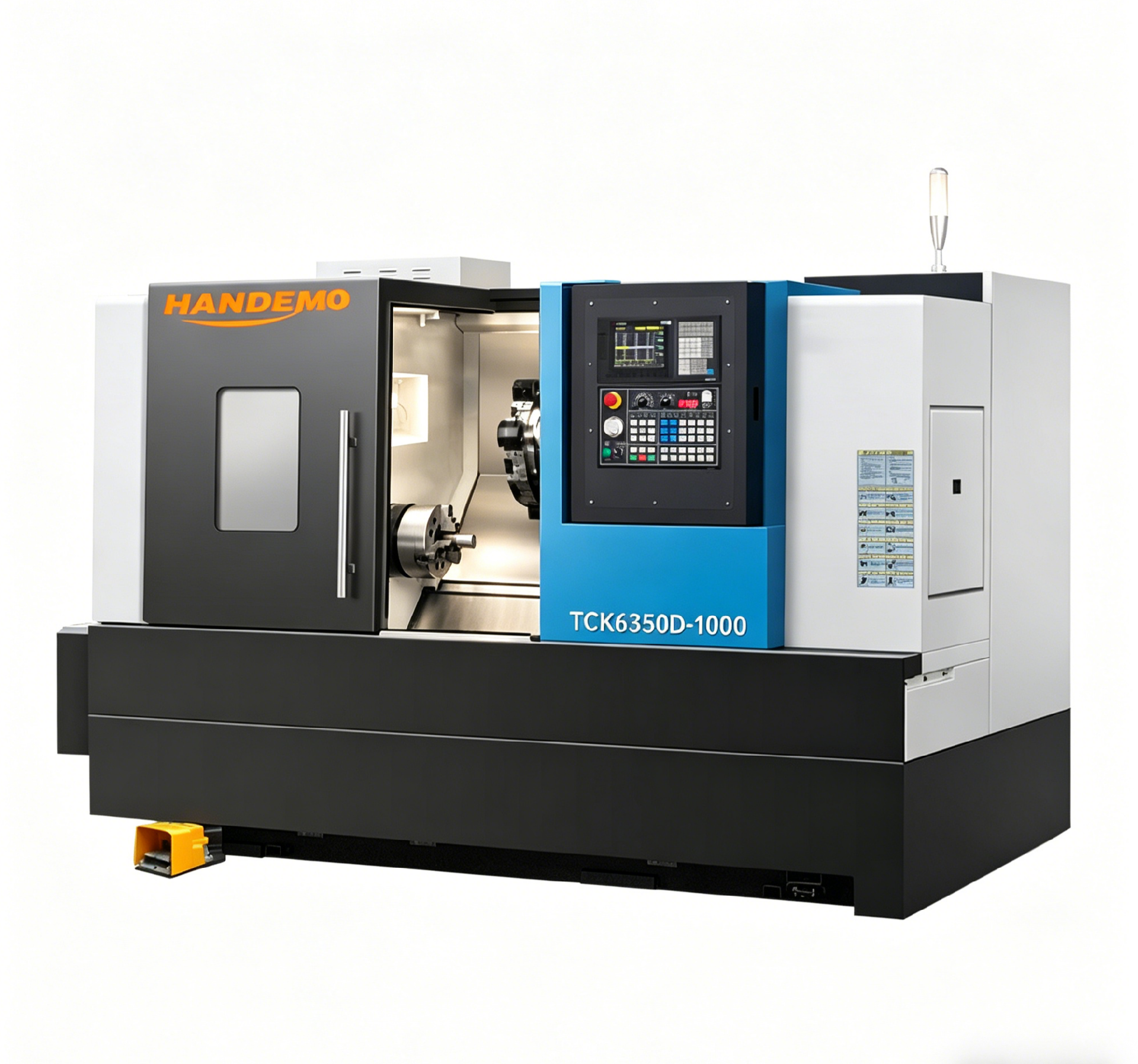 TCK6350D CNC Eğimli Yataklı Torna