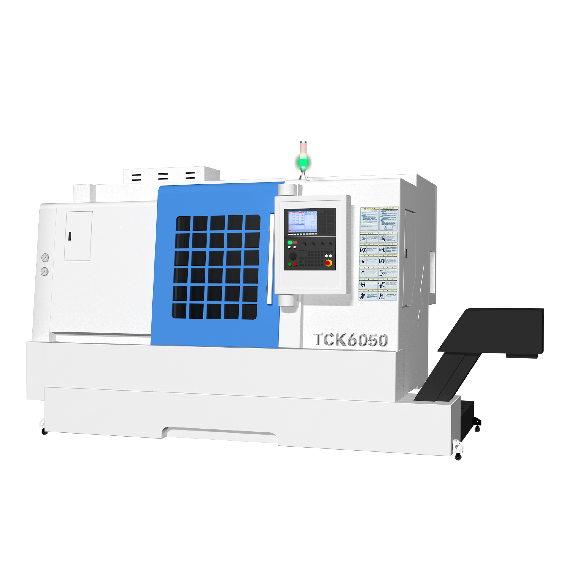 TCK6050 CNC Eğimli Yataklı Torna