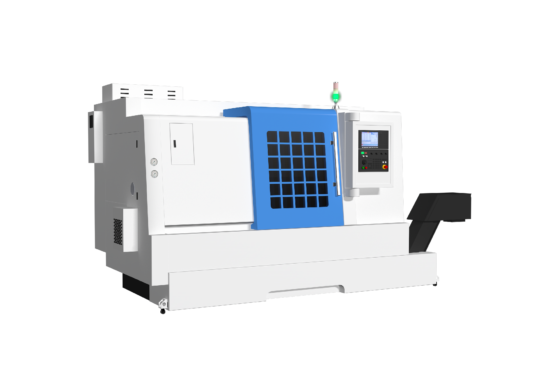 TCK6050 CNC Eğimli Yataklı Torna