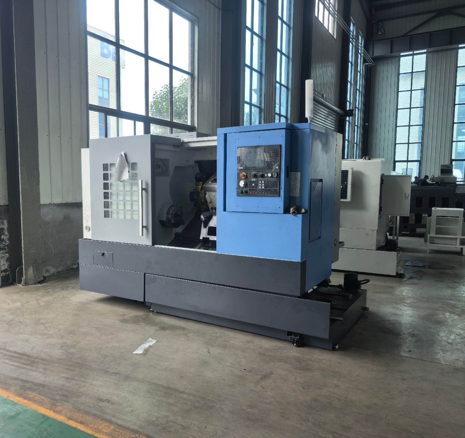 TCK6050 CNC Eğimli Yataklı Torna