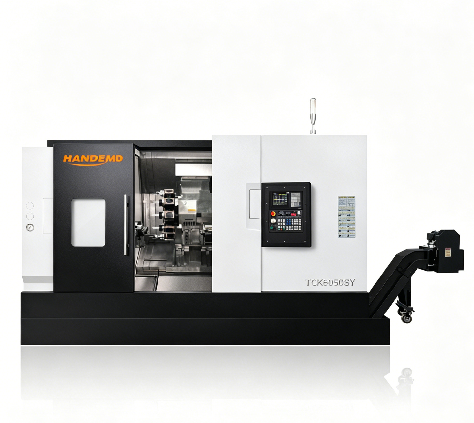 TCK6050SY CNC Çift İş Milli Torna-Freze Merkezi