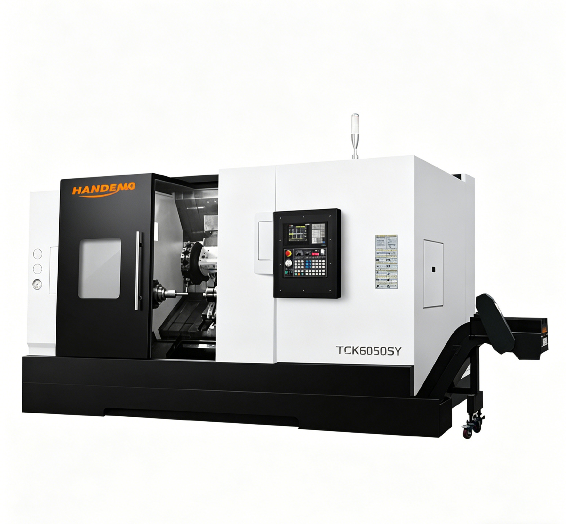 TCK6050SY CNC Çift İş Milli Torna-Freze Merkezi