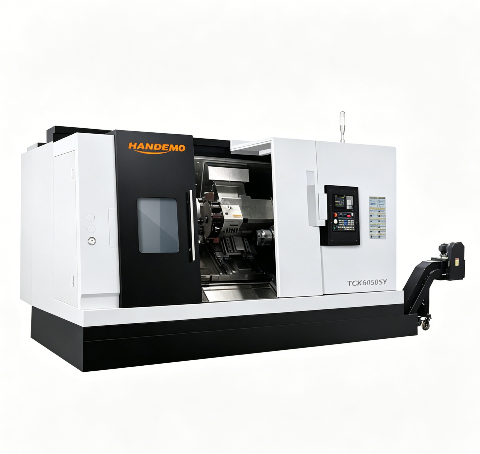 TCK6050SY CNC Çift İş Milli Torna-Freze Merkezi