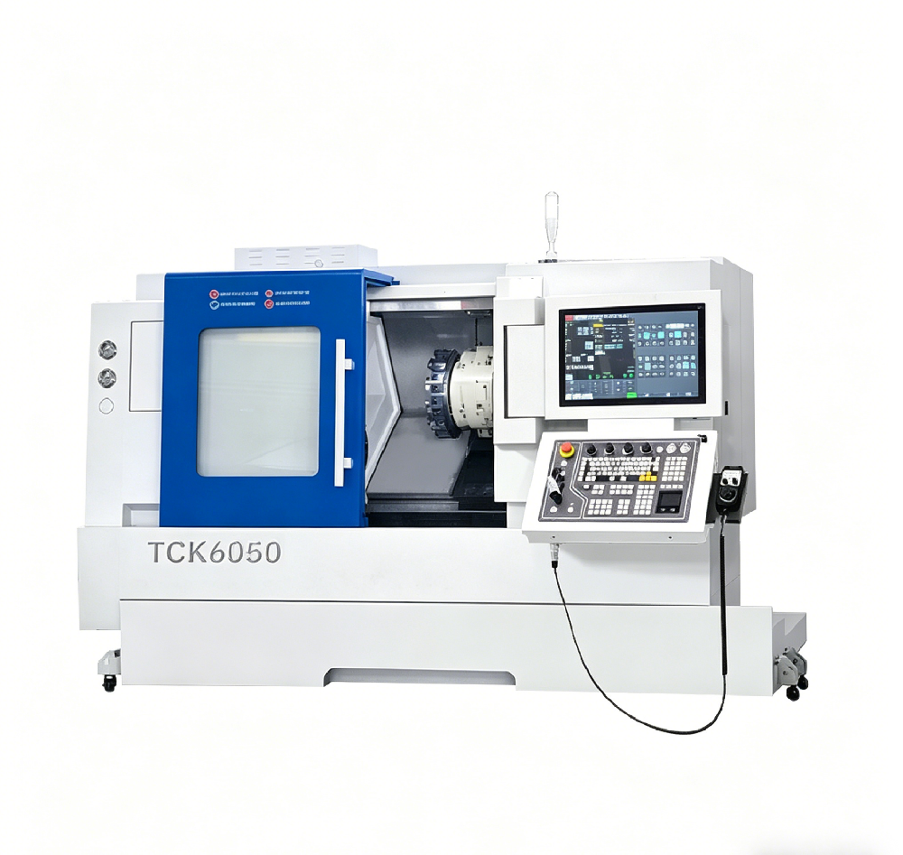 TCK6050 CNC Eğimli Yataklı Torna