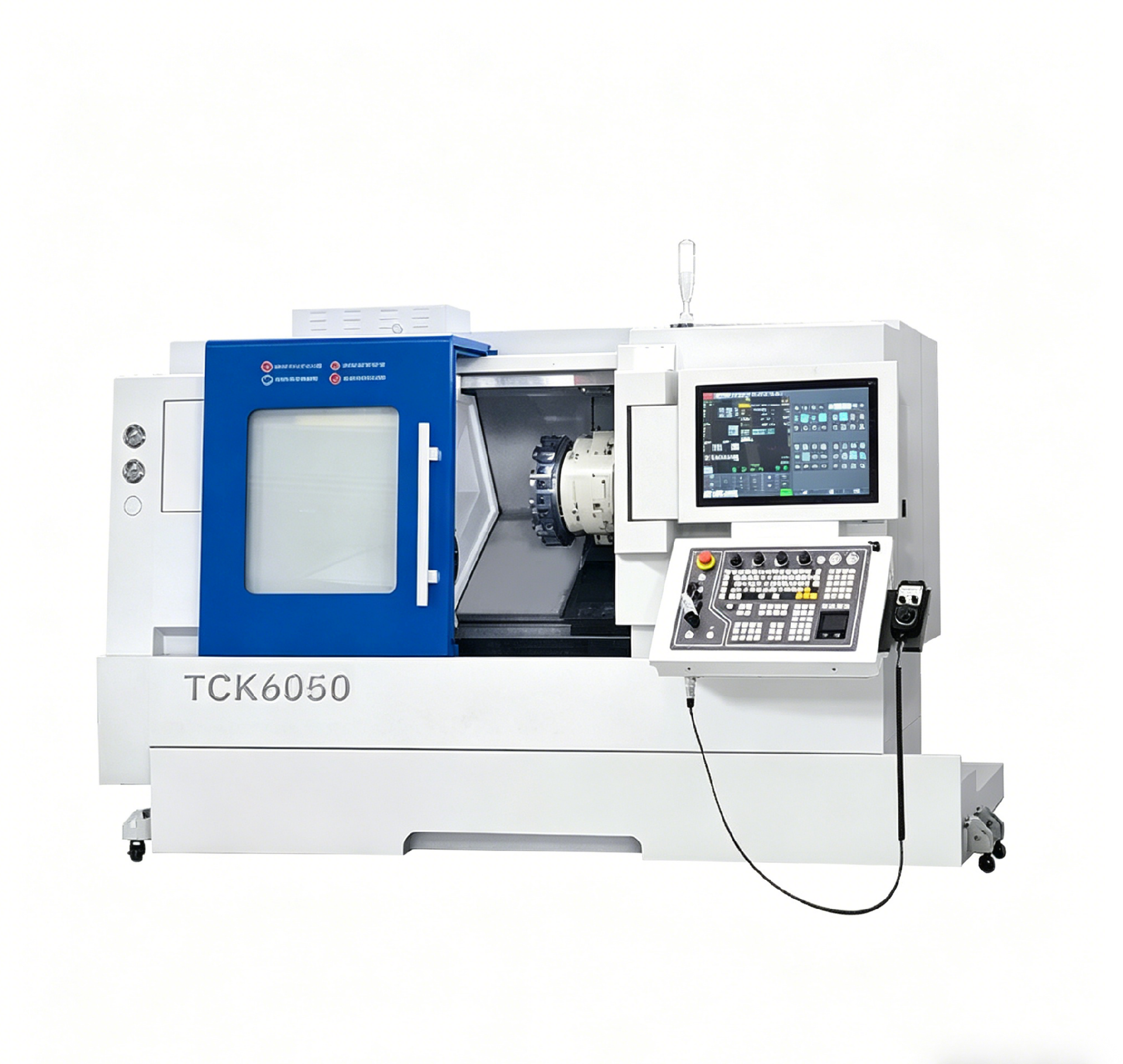 TCK6050 CNC Eğimli Yataklı Torna