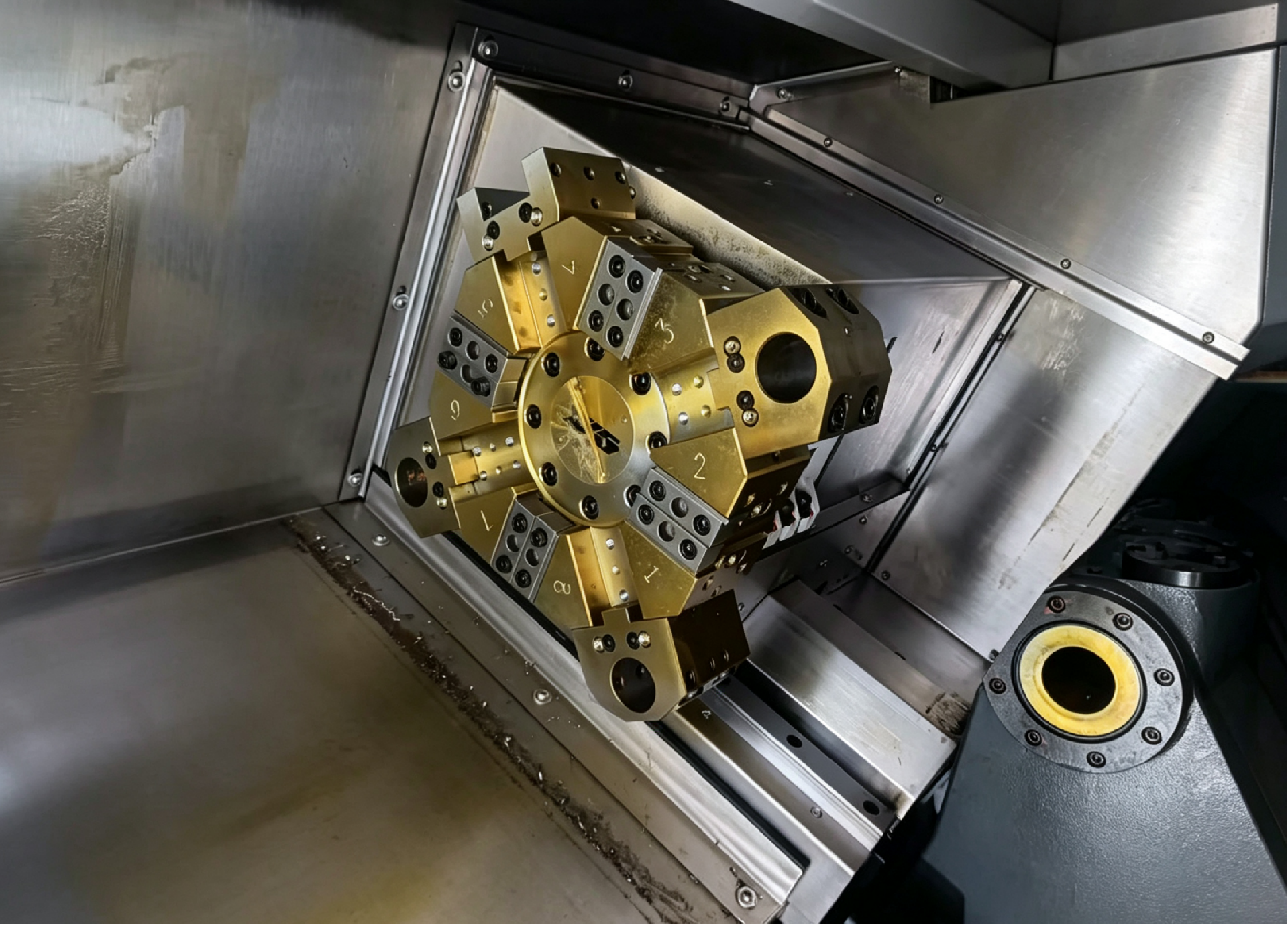 TCK50 CNC Eğimli Yataklı Torna