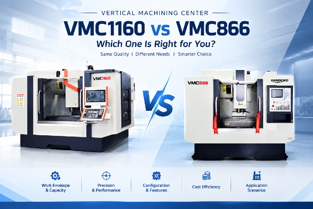 VMC866 ve VMC1160: Dikey İşleme Merkezi Nasıl Seçilir?